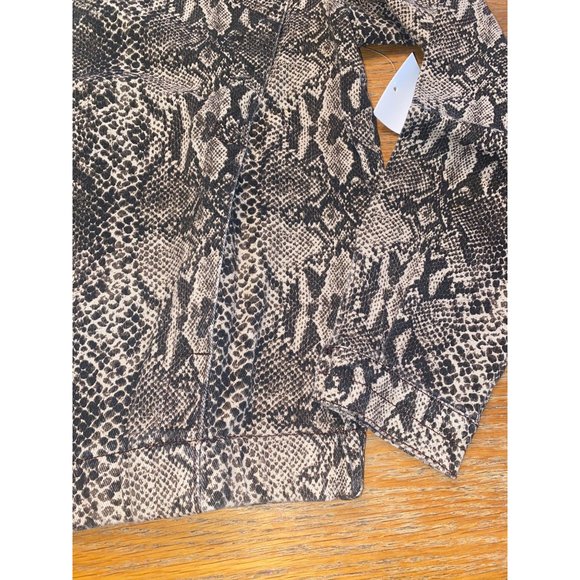 Love-Fire Python Denim Jacket-XS - Picture 3 of 7